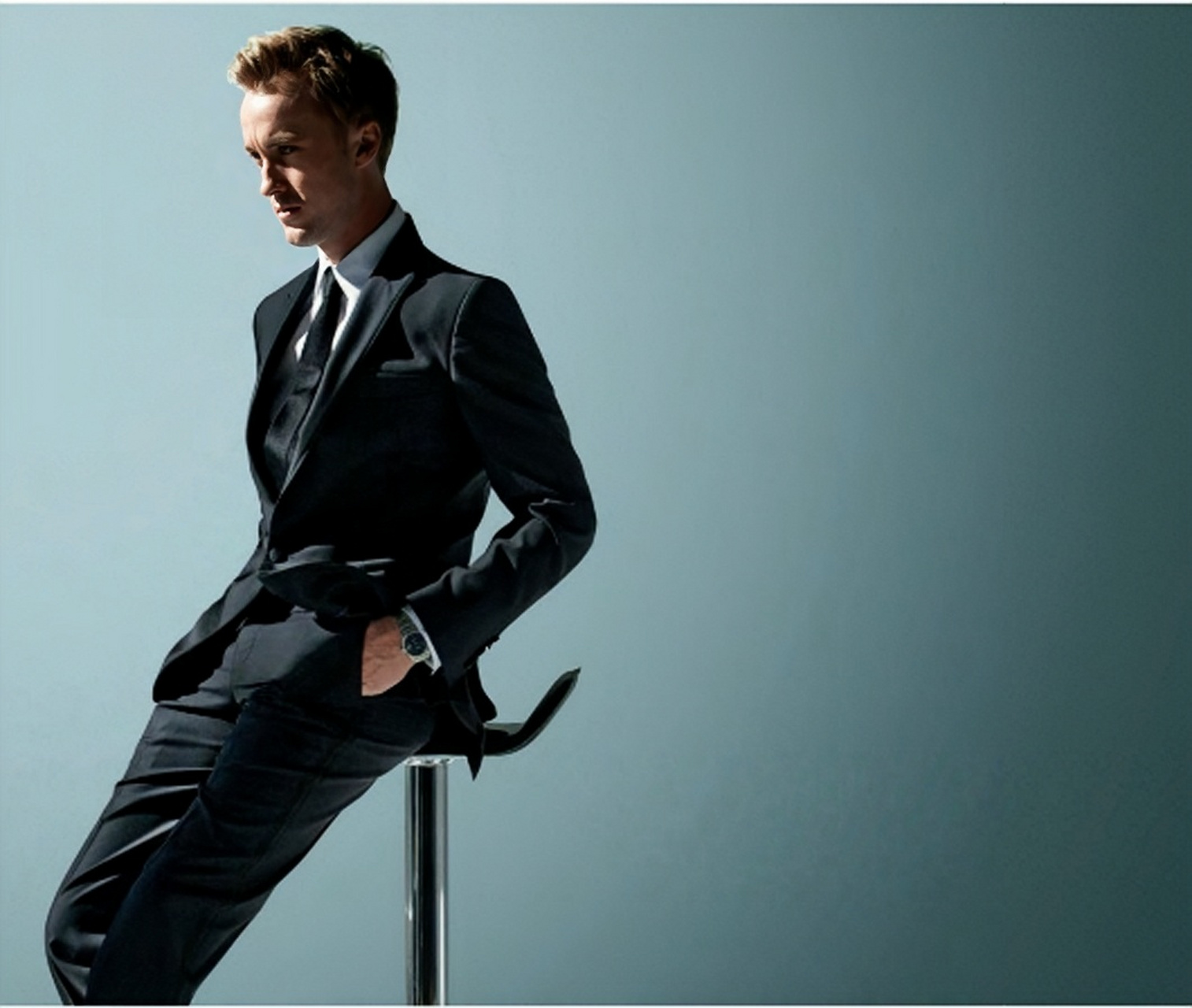 明星写真# 汤姆·费尔顿/tom felton 2014: essential homme #棠贩
