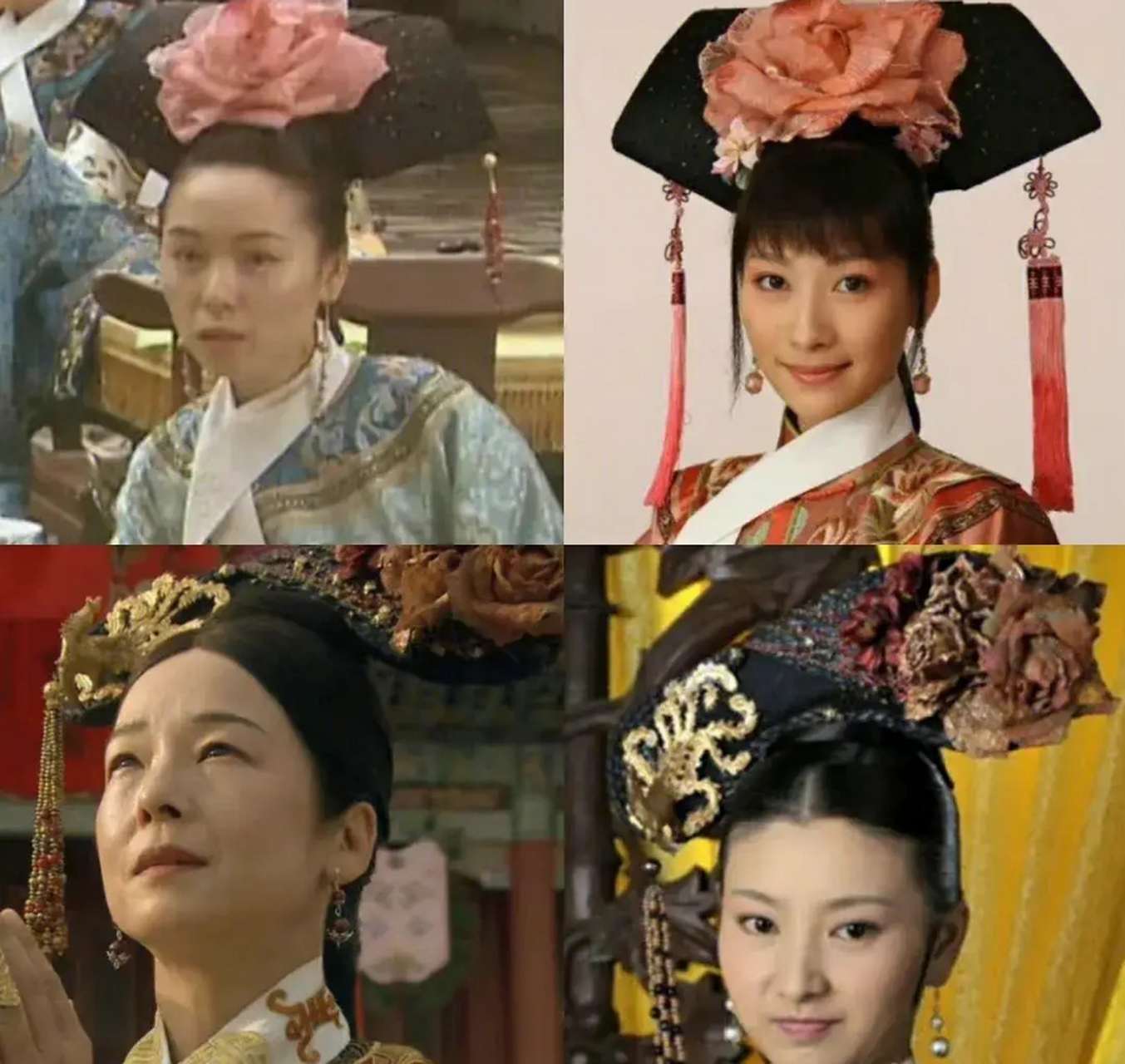 苍穹之昴与甄嬛传的梦幻联动,看的时候真的没发现这么多一样的头饰!