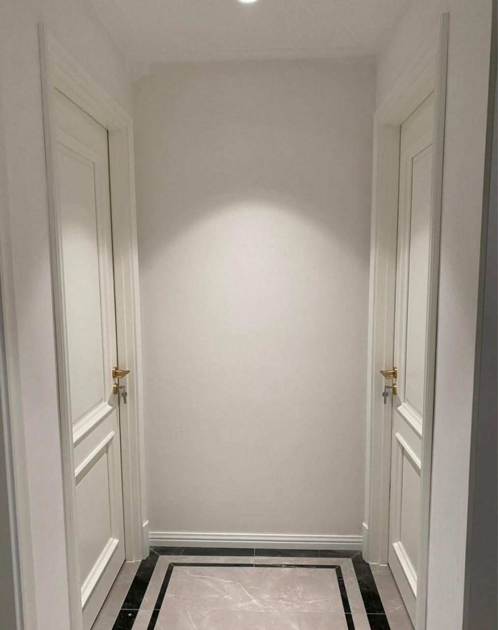 过道做了波导线条,显得很有空间感,而且给人的感觉档次都不一样,太