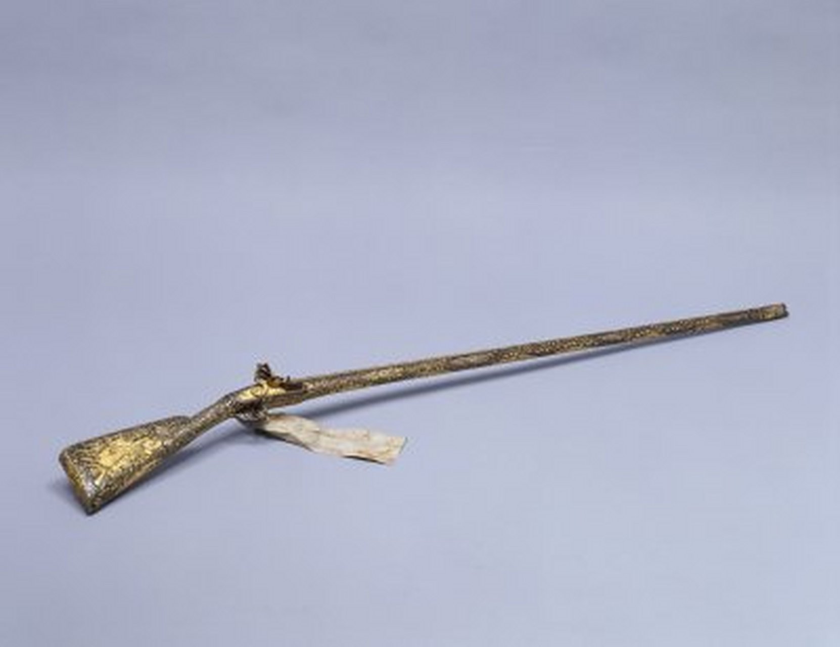 马戛尔尼进自来火鸟枪,十八世纪,英国制造,长159厘米