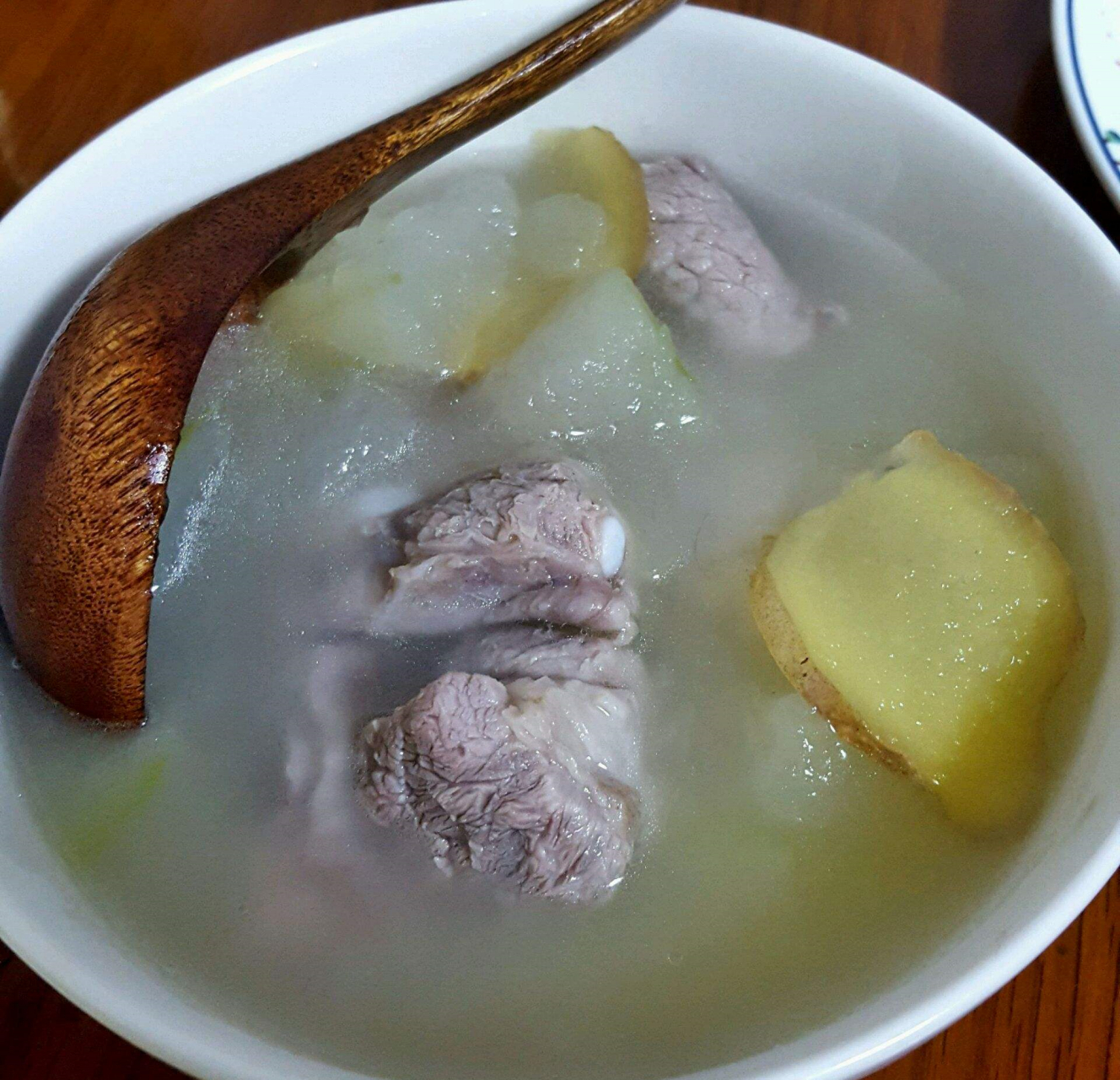 美食#教你美味解饞的羊肉燉冬瓜,簡單易學又有營養,家裡人都愛吃 這