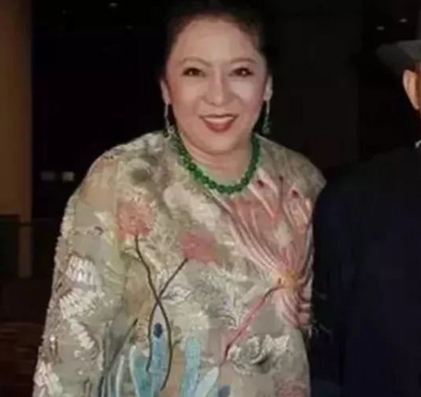 向太也独爱翡翠 #点击头像看直播# 陈岚年轻的时候十分貌美,即使人到