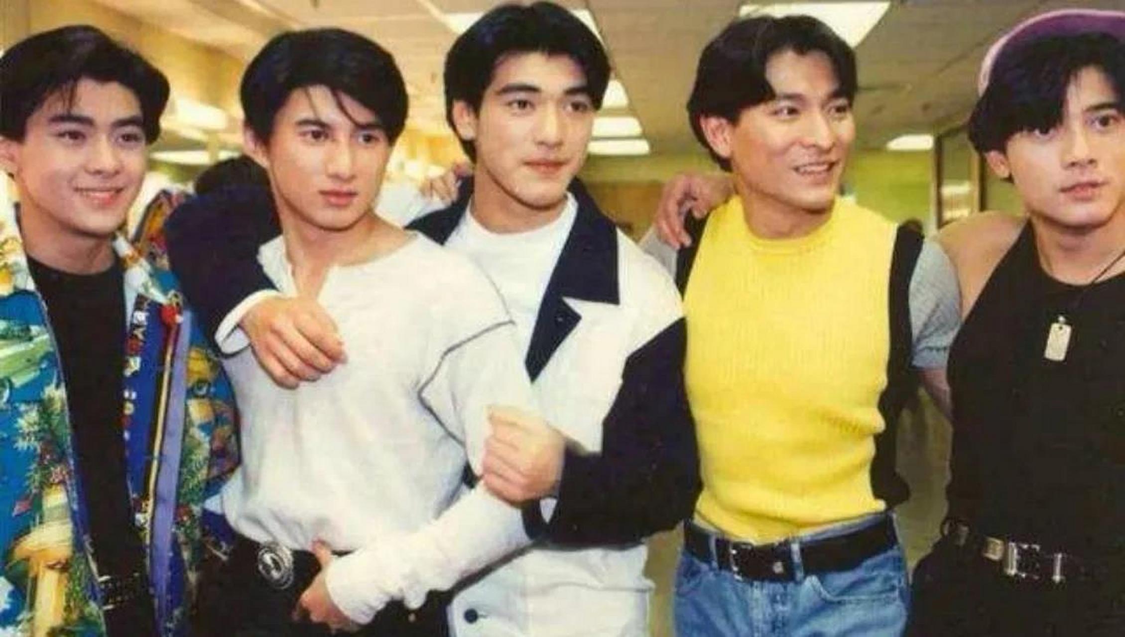 苏有朋,金城武四帅在92年被称为小四大天王,小时候get不到金城武的