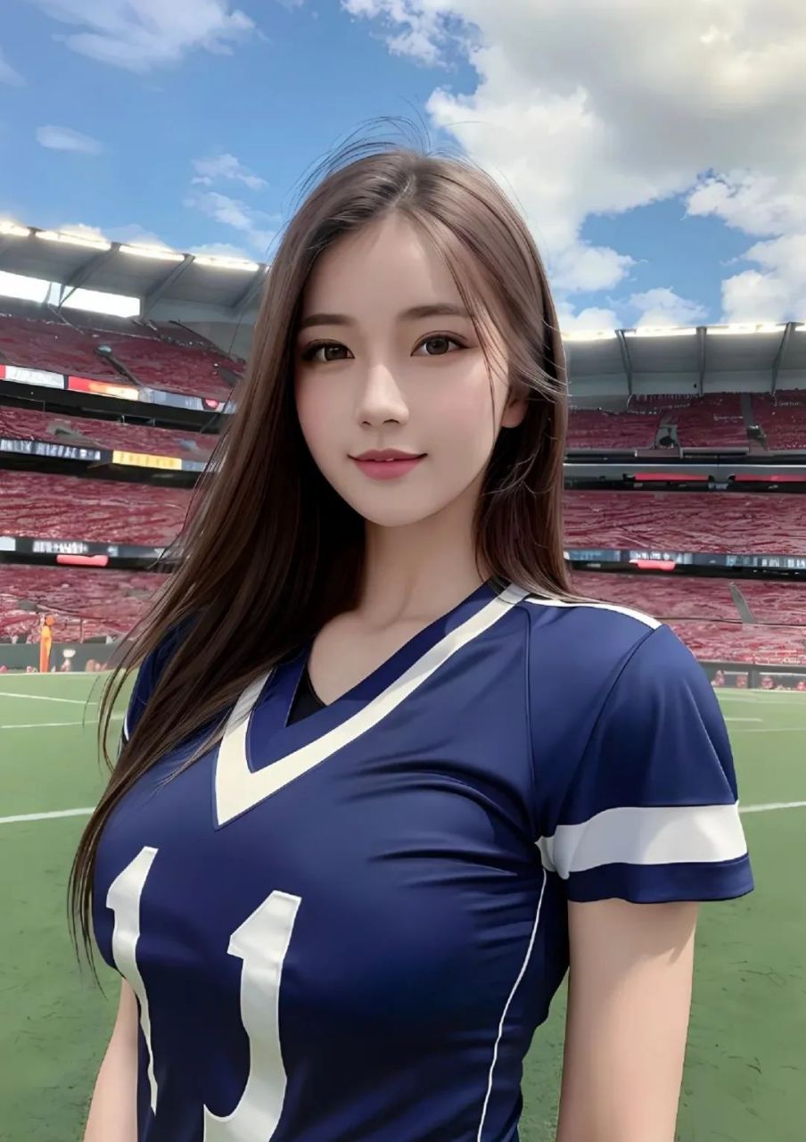 【ai绘画】激情四射,足球宝贝!#人工智能ai技术# #ai共创计划# #ai