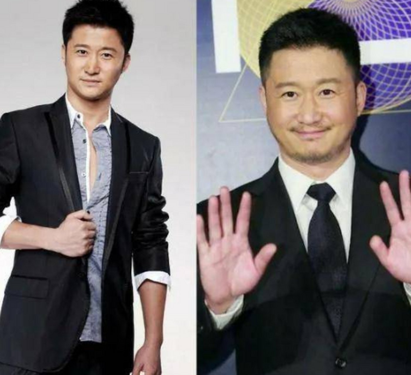 娱乐圈5位"发福如整容"的明星,前后对比明显,有图有真相,瘦十斤等于换