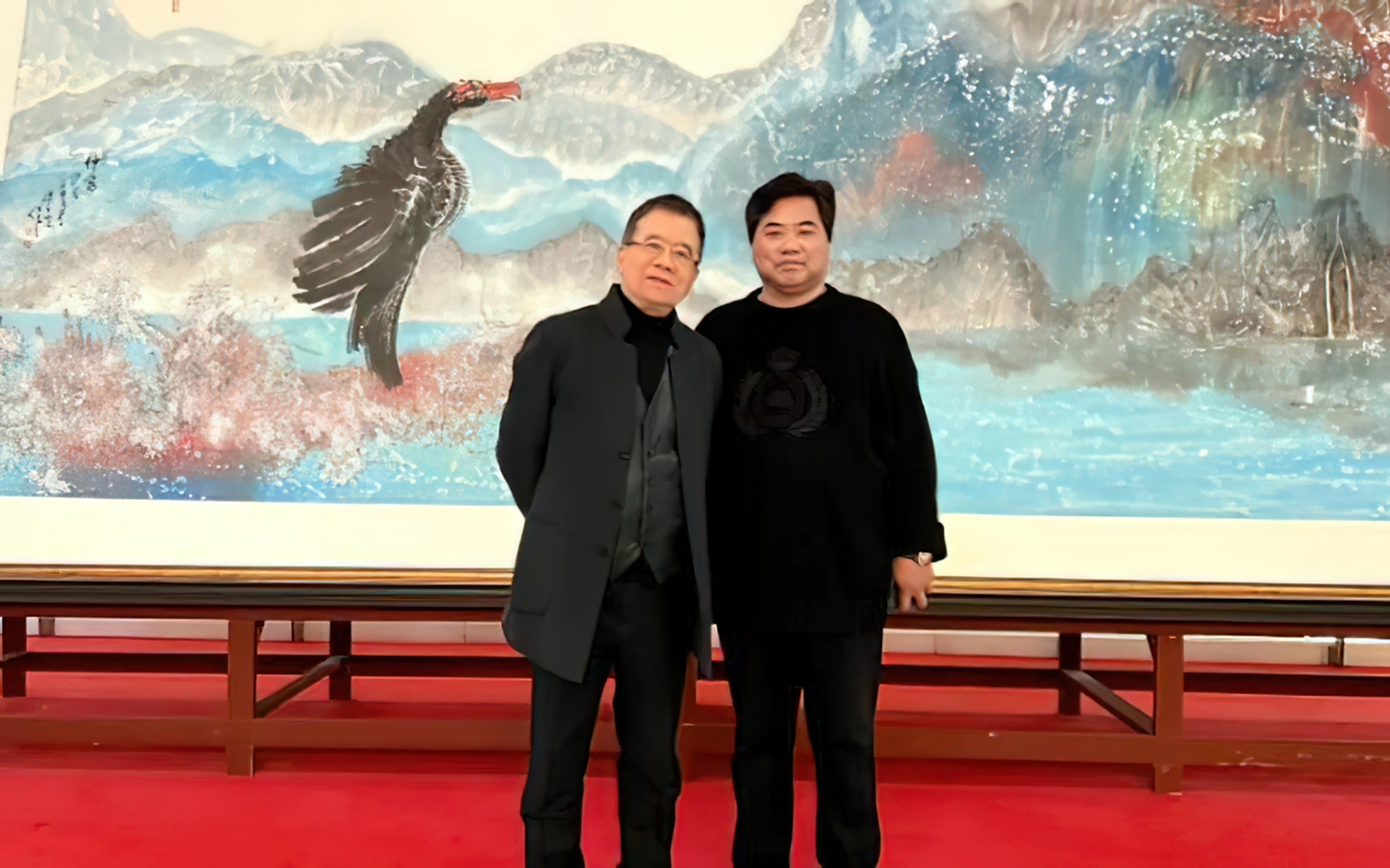 1983年,许化迟得知北京历史博物馆有一批近现代画家的作品将出售.