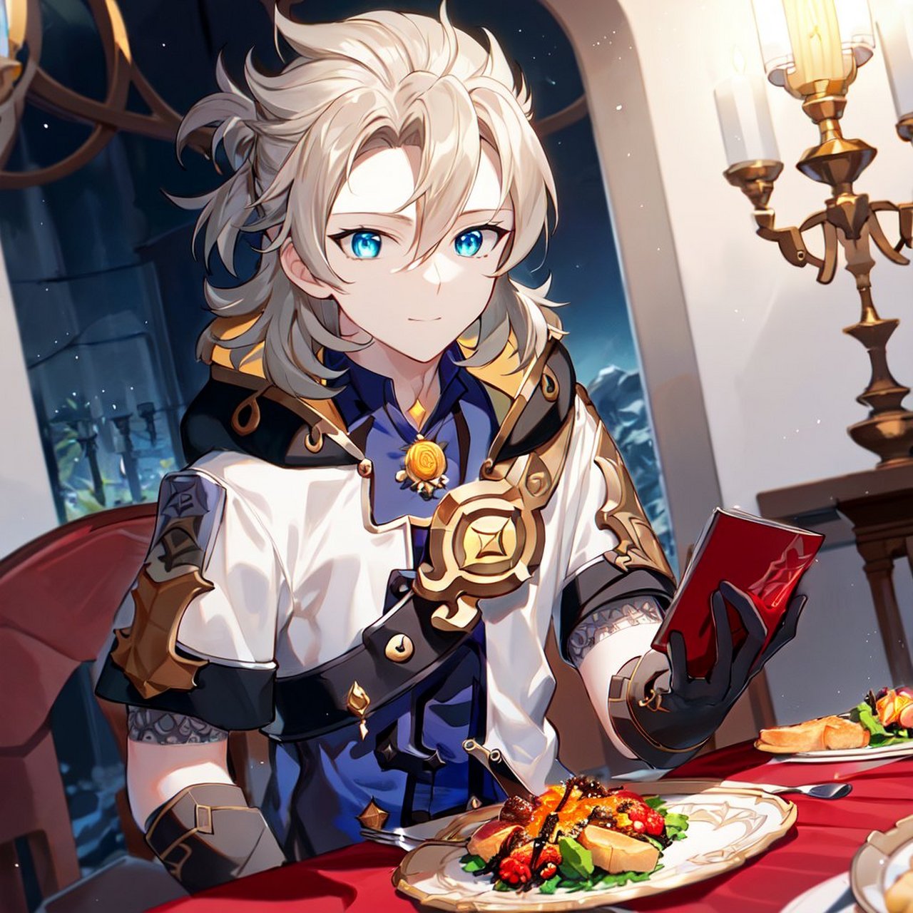 原神 阿贝多 虽然我是一个人造人 但我也是要过生日的