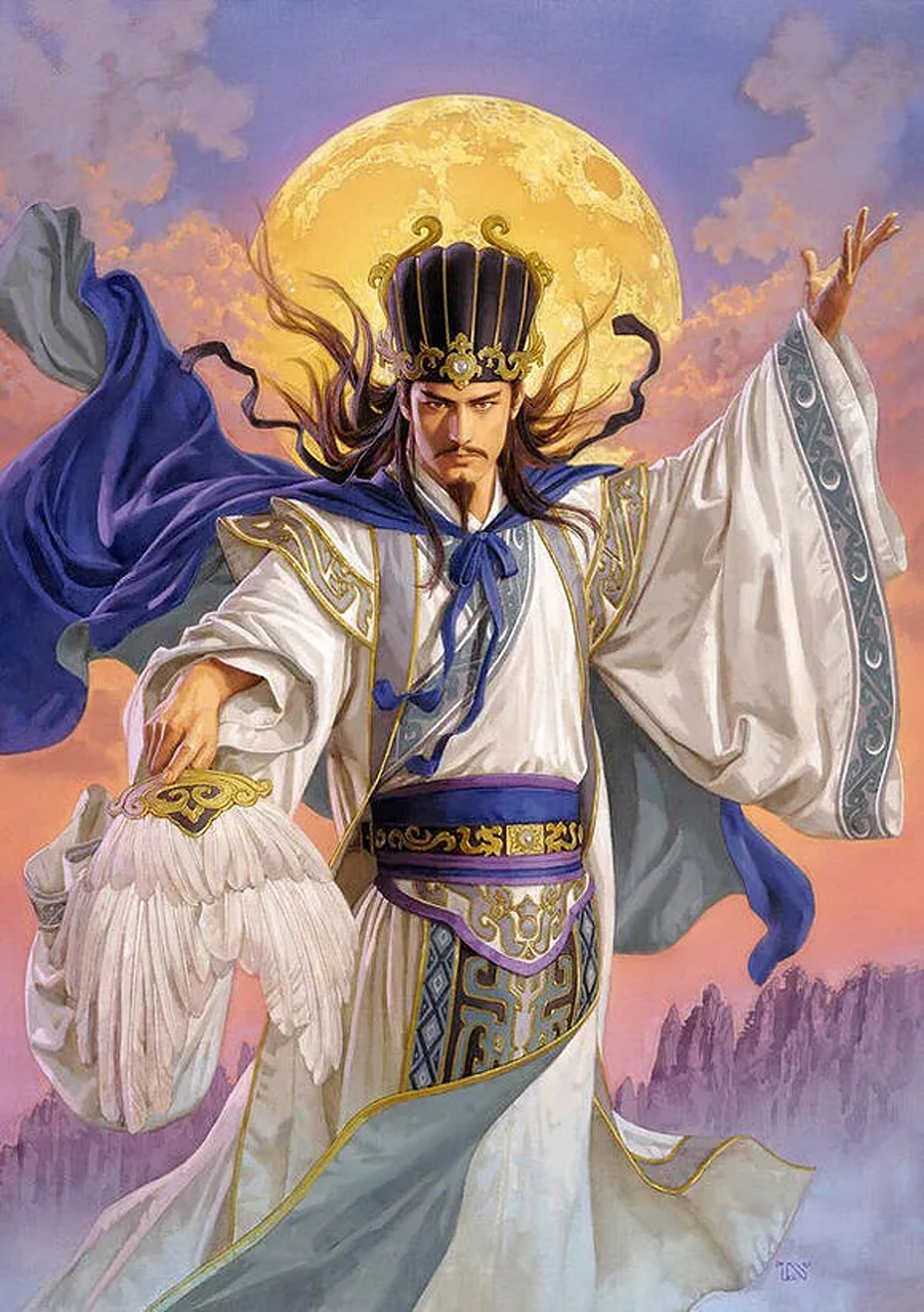 诸葛亮,字孔明,号卧龙先生.