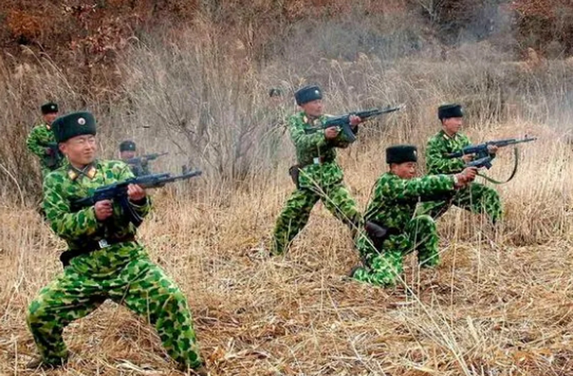 1995年4月,朝鲜人民军第六军团的5万名士兵驻扎在咸镜北道,此时该团团