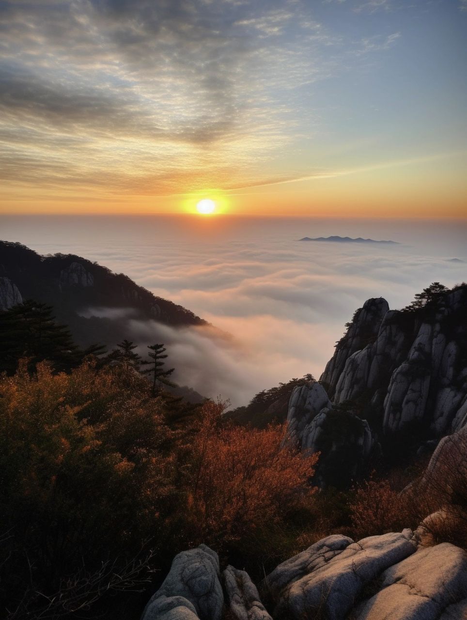 泰山 | 万山之尊 巅峰云景 绝美的风景和泰山日出 旅游爬山必去之一