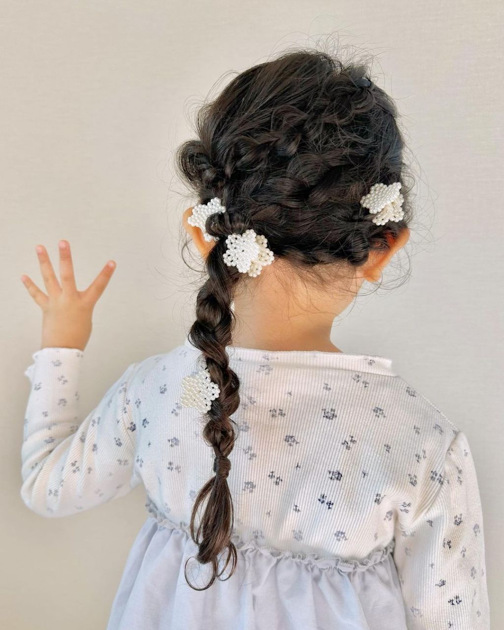 小女孩流行美发型,儿童非常喜欢的编发发型!