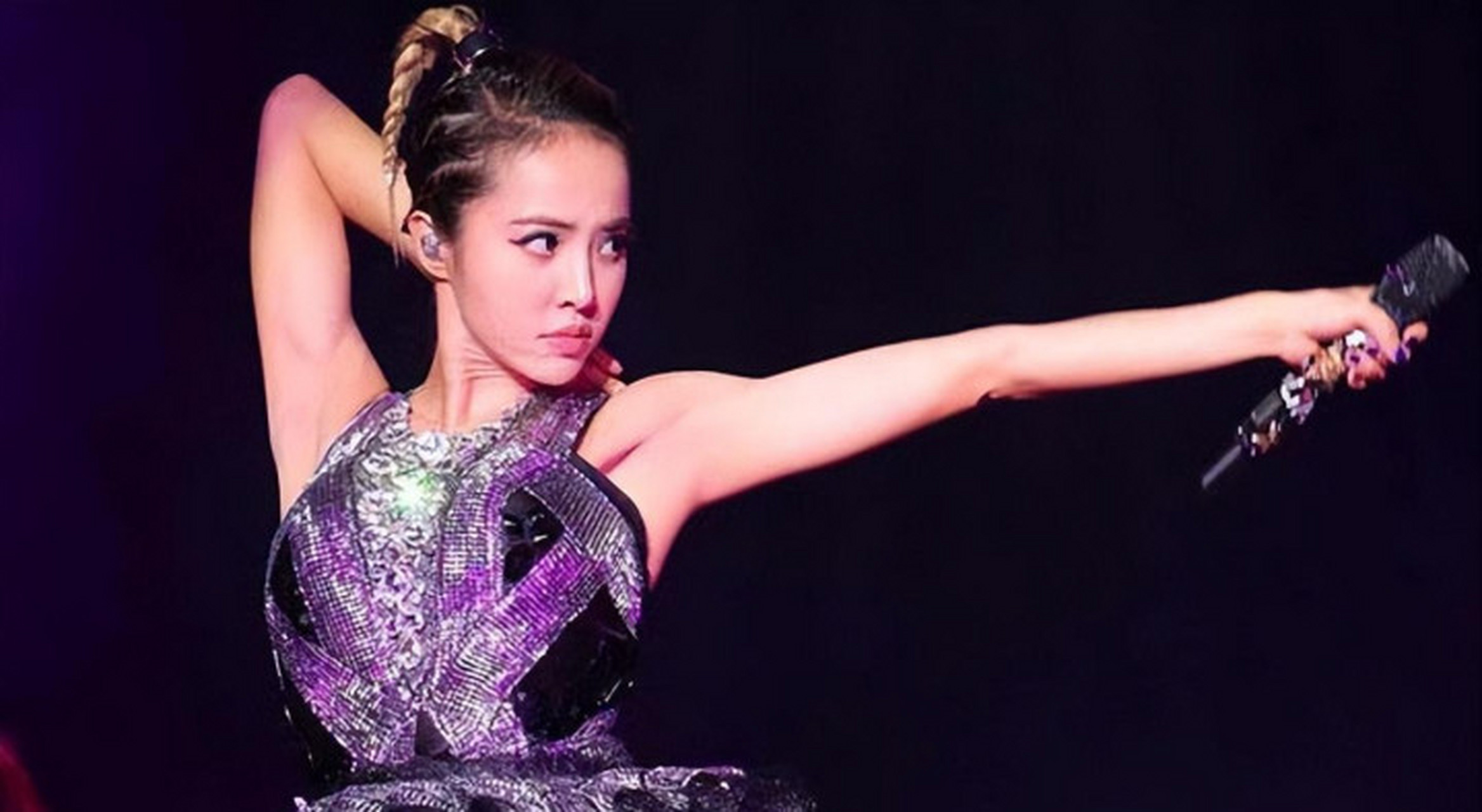 早在2008年北京奥运会期间,蔡依林就曾发表过不正当言论.