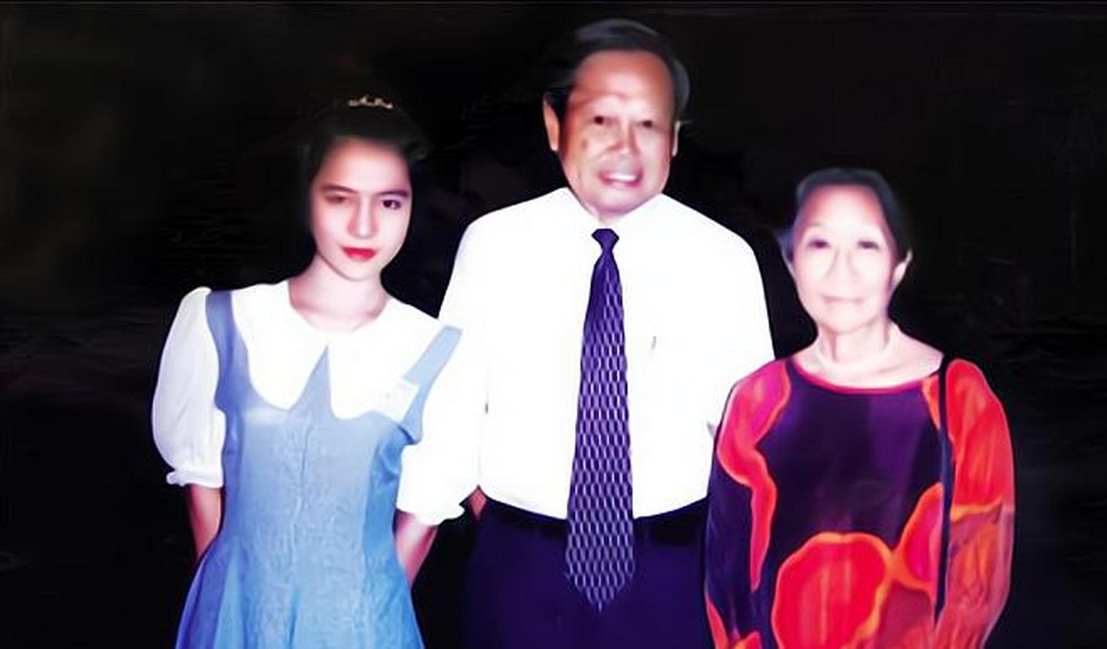 1995年,杨振宁,杜致礼夫妇与翁帆的珍贵合影,原来杜致礼夫人是见过