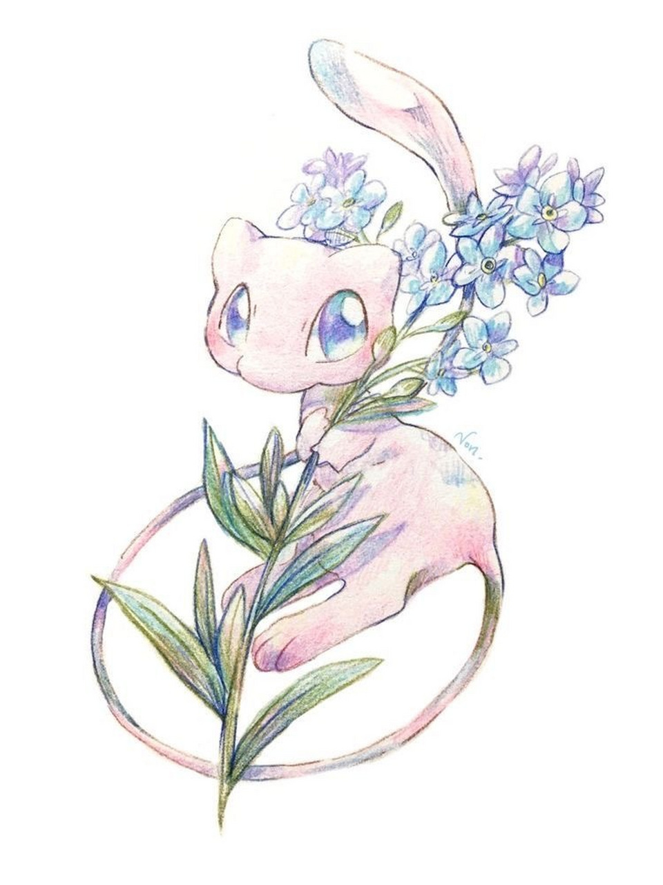 水彩风宝可梦 twi: non #精灵宝可梦