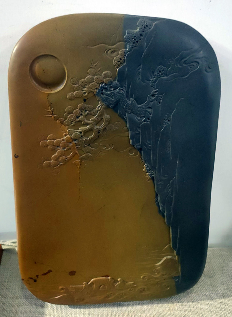 淮南乡土:八公山紫金砚台.欣赏一块奇石,犹如与时空的一段对话.