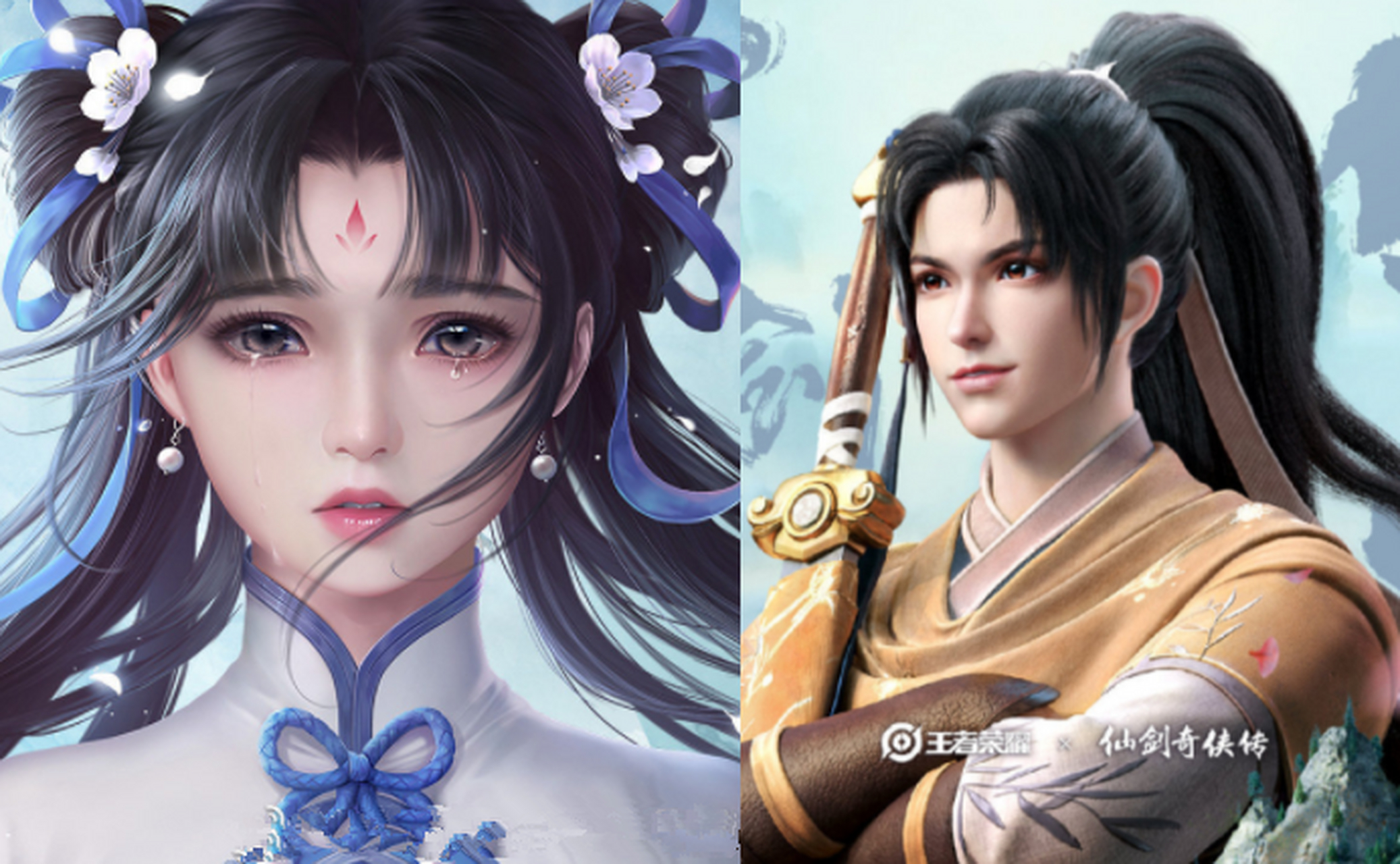 东方曜仙剑海报曝光 要知道,目前东方曜这款联动皮肤,原型对应的是李