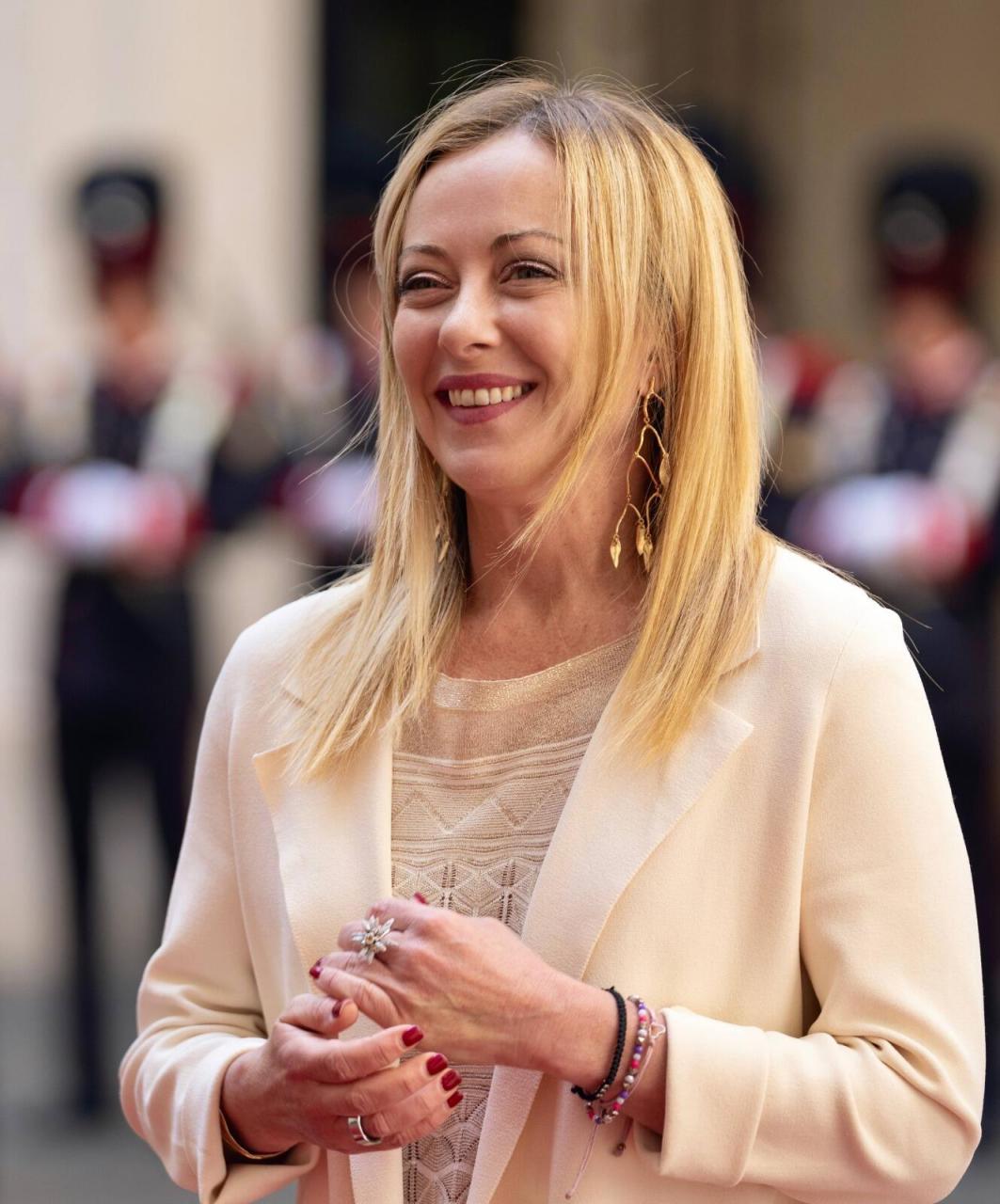 意大利总理乔治亚·梅洛尼 (giorgia meloni) 梅洛尼计划退出中国的"