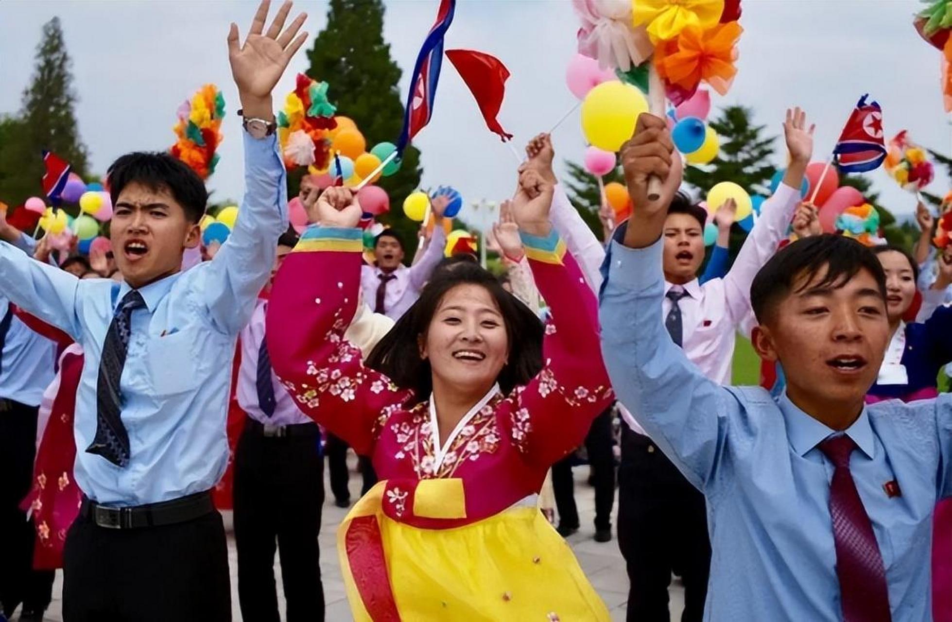 朝鲜人民照片图片