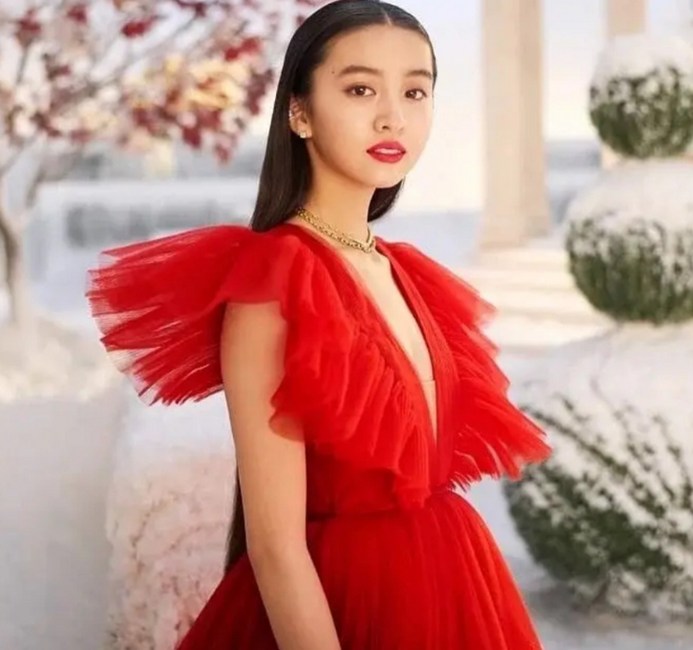 木村光希拍摄雅诗兰黛广告# 木村光希不愧是巨星的女儿,资源真的是好