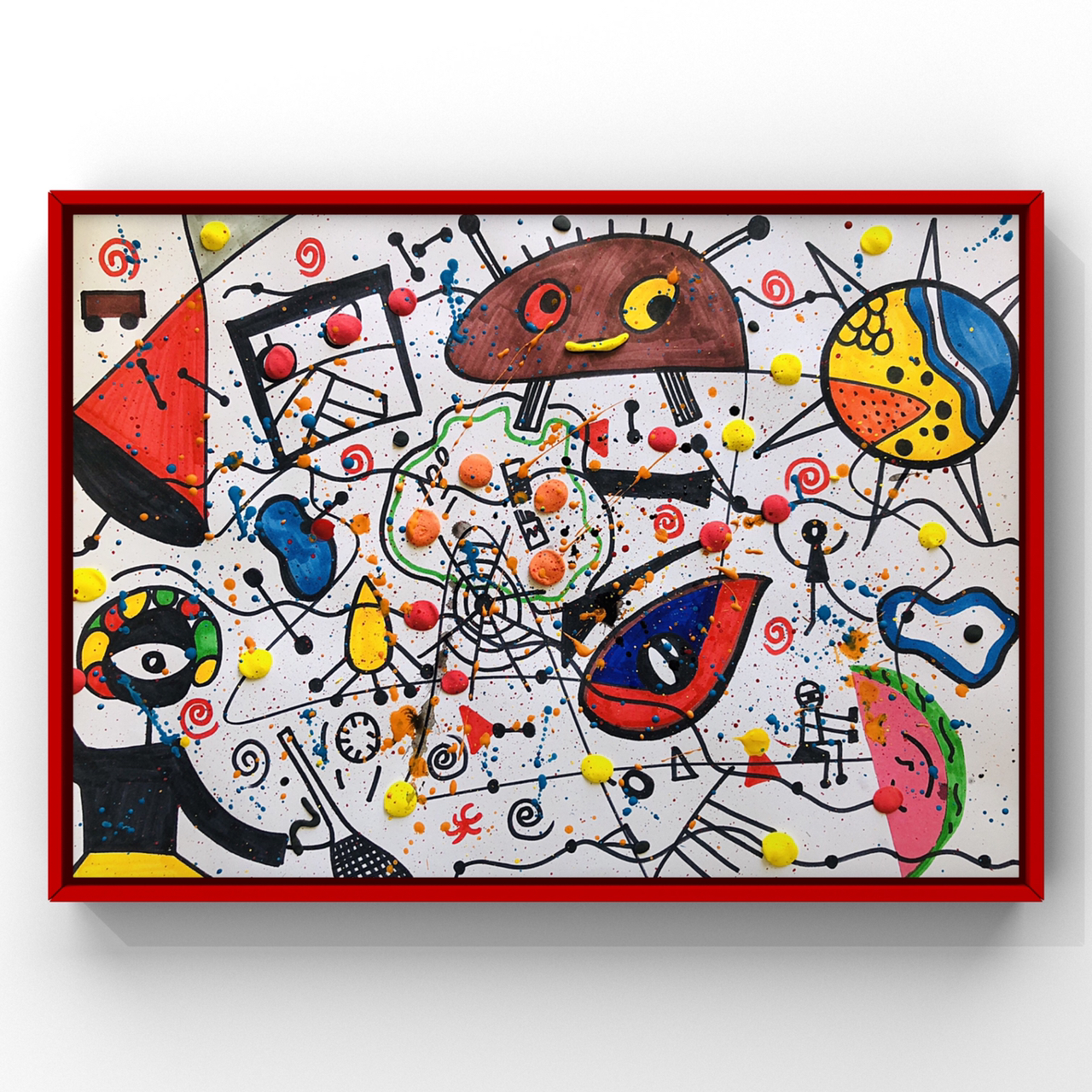 创意儿童画《米罗的秘密》 绘画可以培养孩子记忆能力,绘画的语言虽然