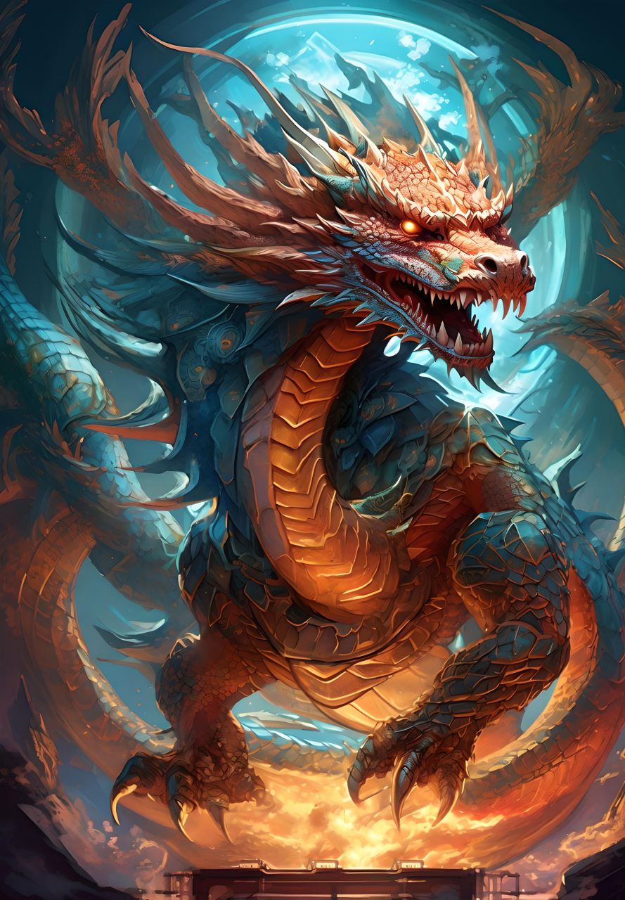 动漫壁纸##炫酷##图片##龙##科幻##老鹰##二次元机甲少女美图分享