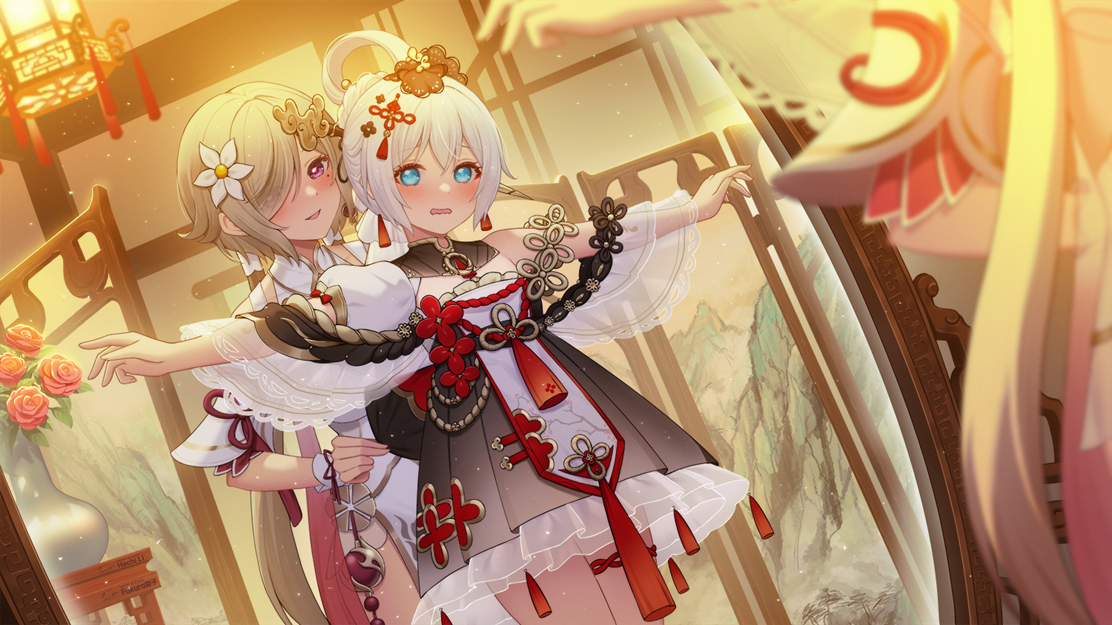 锁屏# #卡通图片# 画师:fukuro袋子