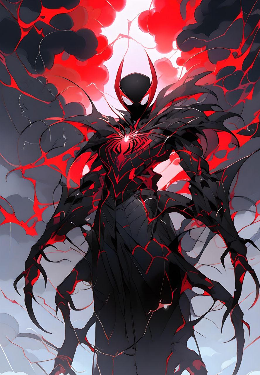 a绘20#蜘蛛##二次元##图片##动漫头像和壁纸