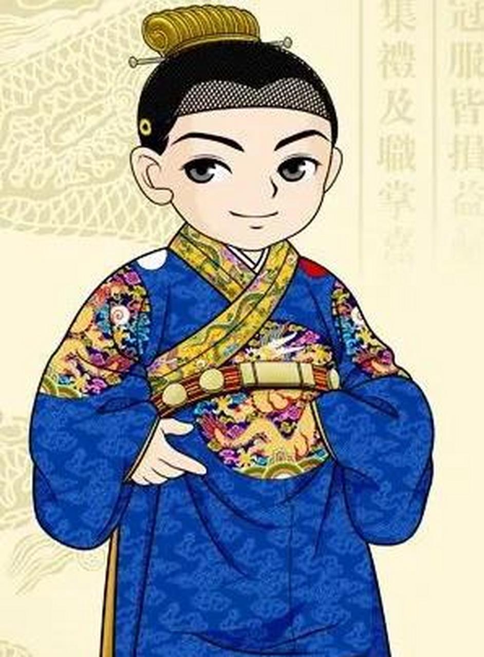 gif创作人# 郢靖王朱栋是朱元璋的第24个儿子,他27岁去世,随后王妃
