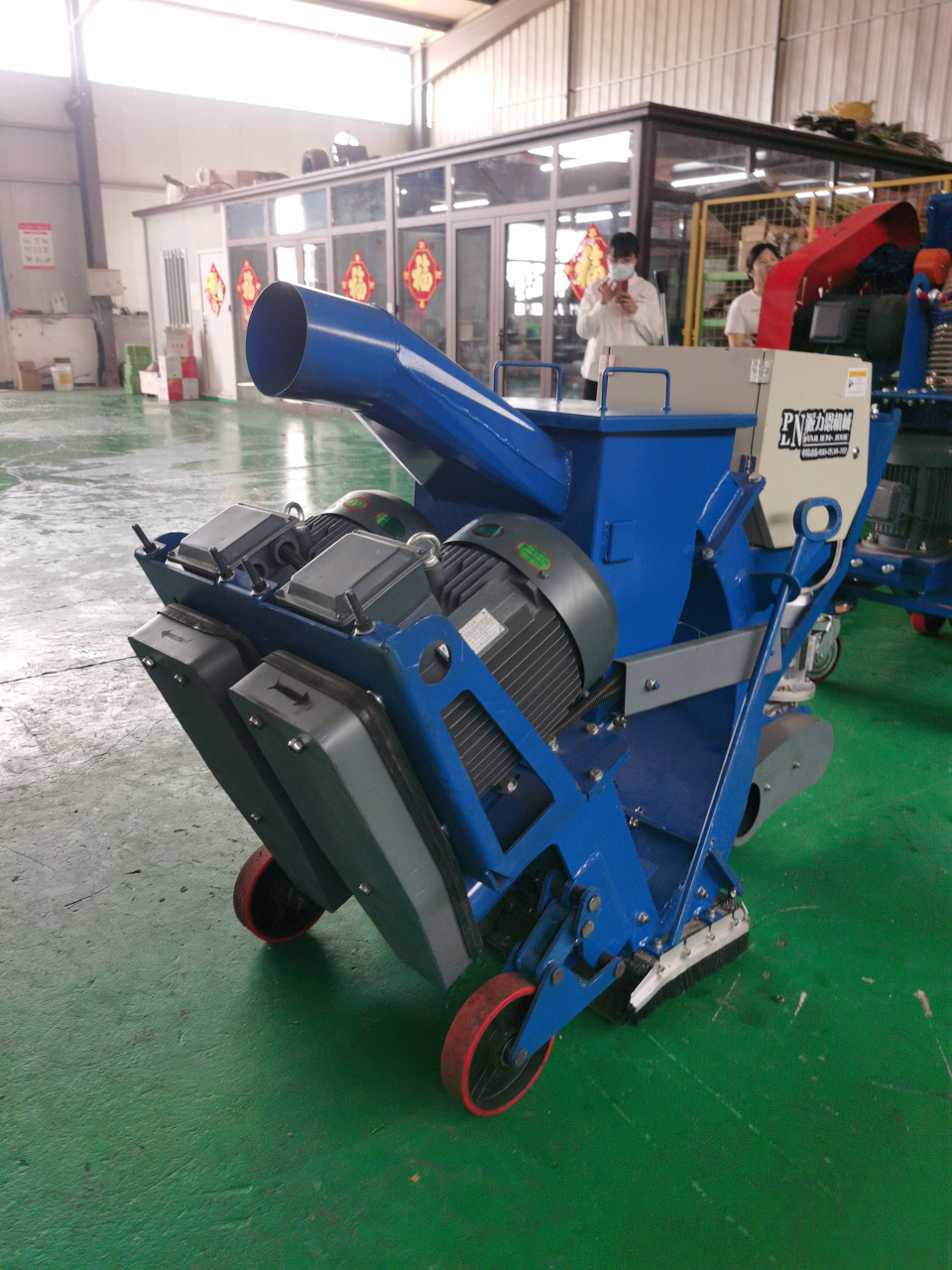 小型路面抛丸机 桥面防水抛丸机 移动式抛丸机 #路面抛丸机