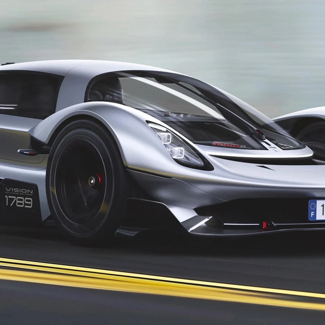 "沼气动力"法国超跑wild vision 1789概念  这辆以"沼气动力"为驱动的