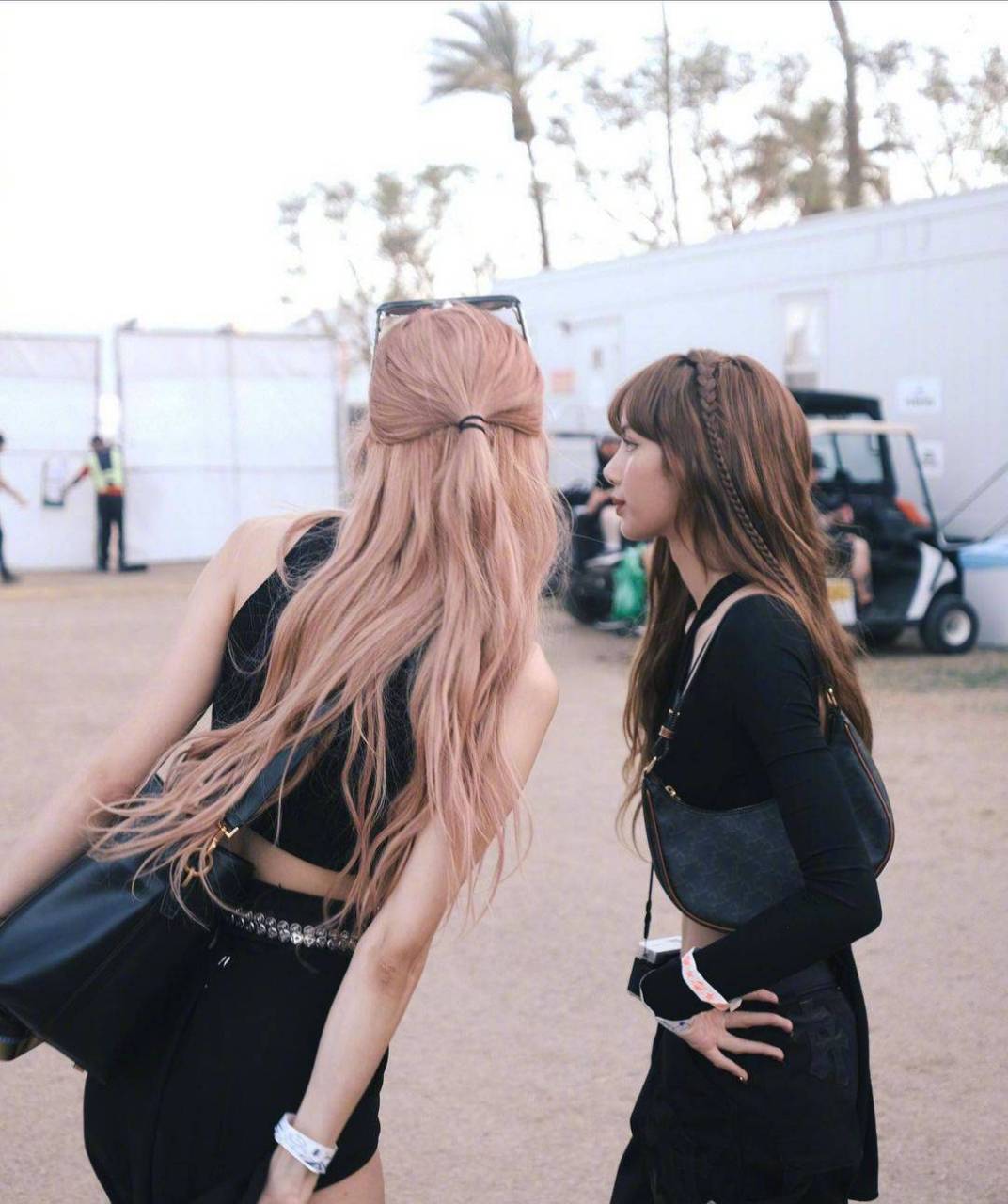 朴彩英和lisa贴脸亲亲,"五花肉