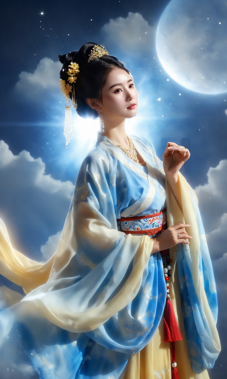 分享一组梦幻古风女孩!