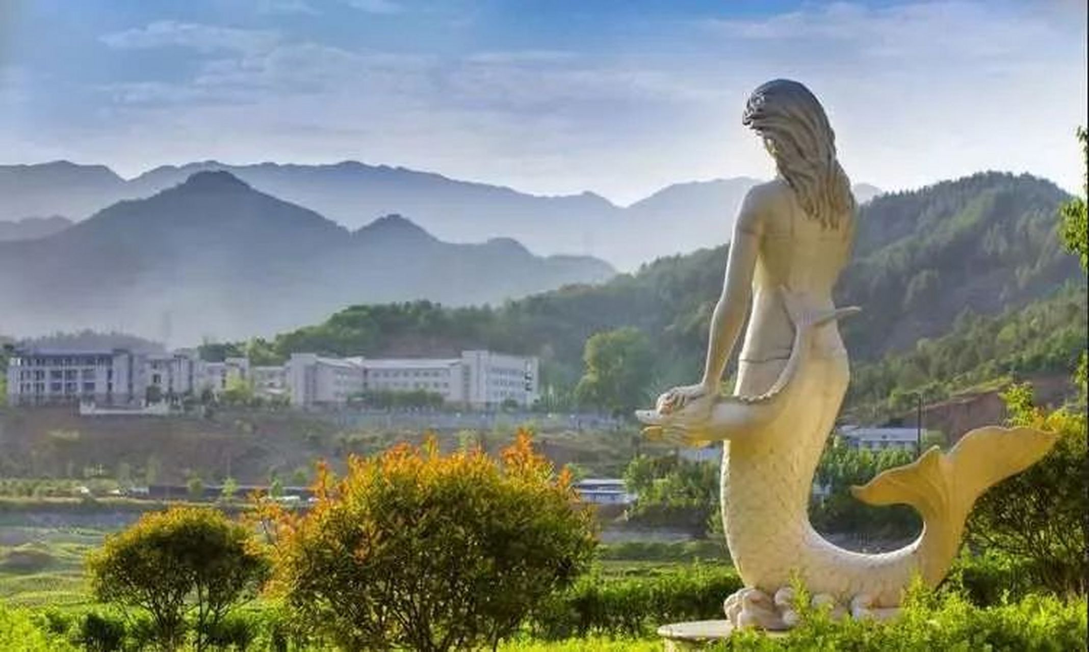 五一游玩好出去——白龙湖·幸福岛景区 白龙湖·幸福岛地处青川东北