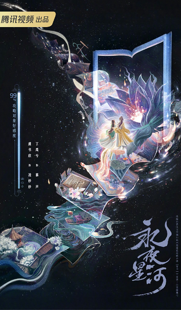 虞书欣,丁禹兮《永夜星河》正式官宣,终于等到两位二搭!