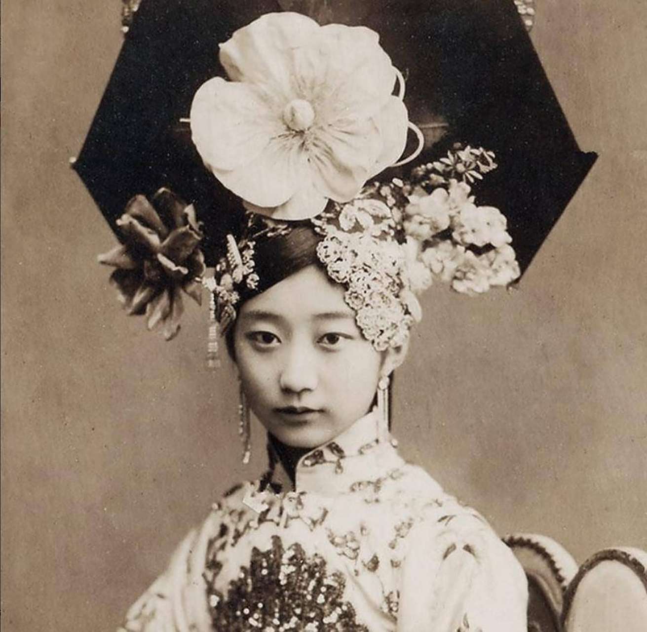 王敏彤,这颜值真是清末最美的格格