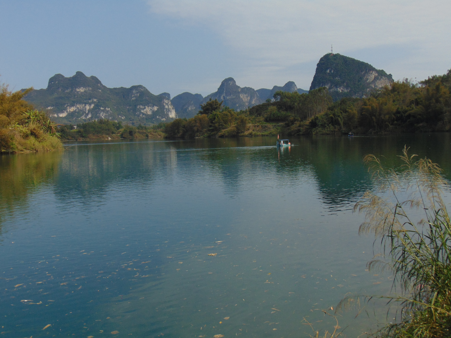 乐享周末分享吧# 河池宜州怀远古镇单一个龙江边,就很值得一游,山水