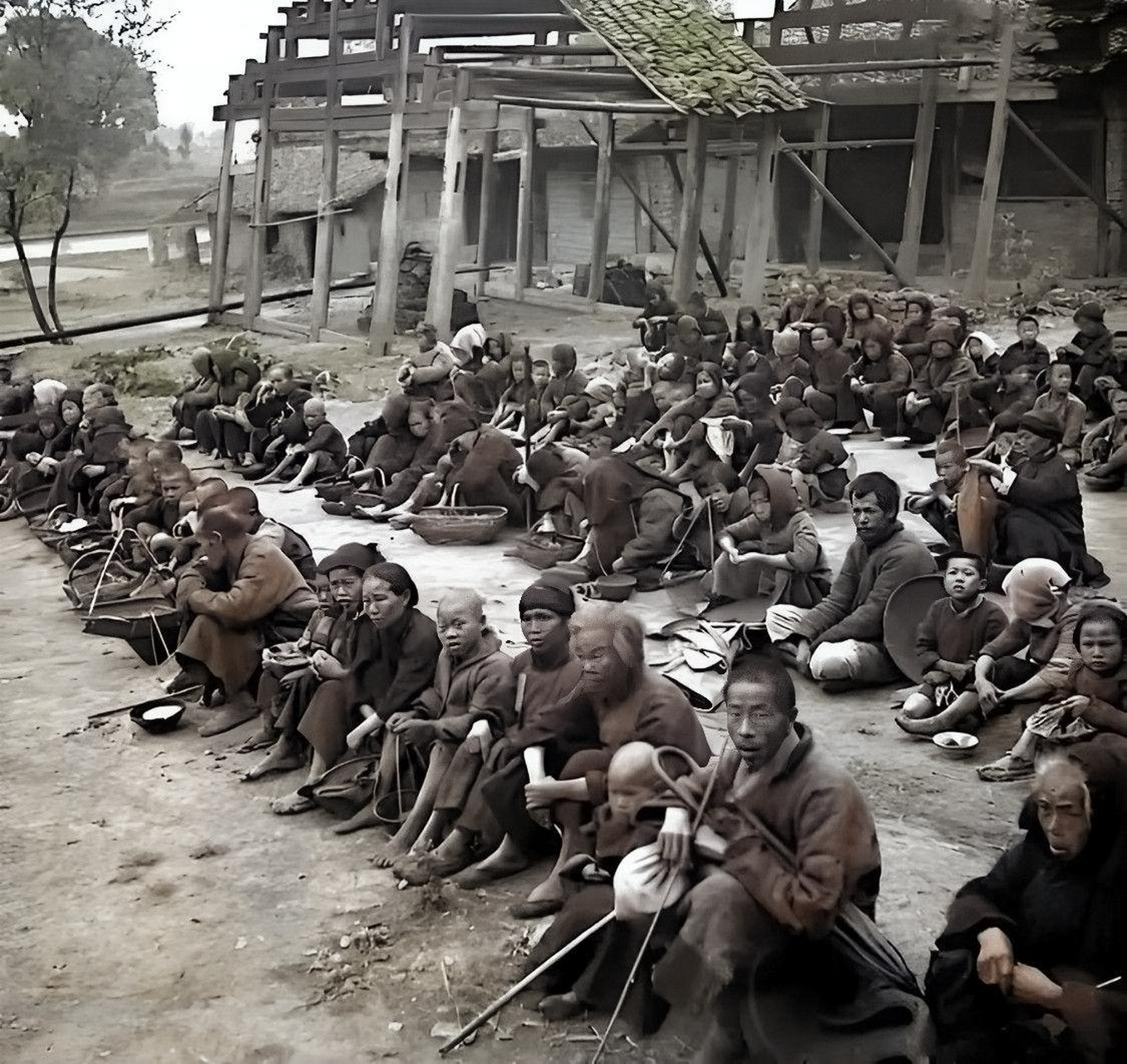 河南大饥荒人肉图片