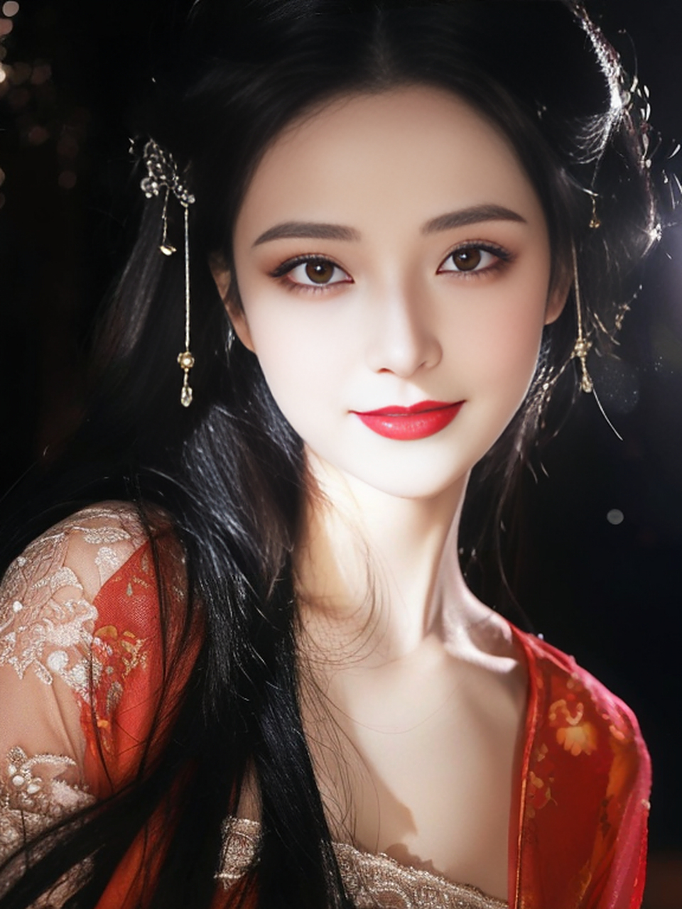 红妆#性感美女# #养眼美女#