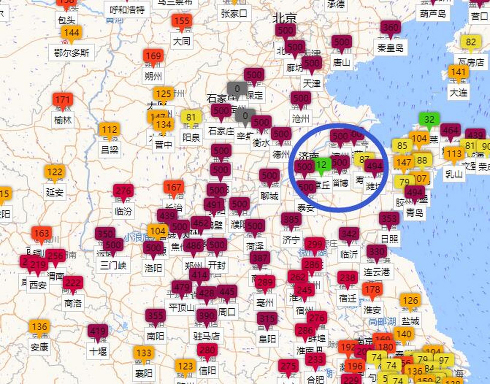 淄博烧烤火起来了会影响空气质量吗?