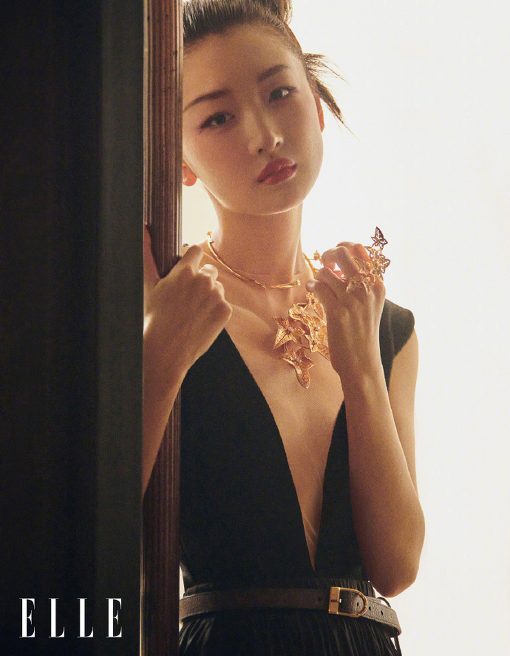 周冬雨elle金九封面,复古名伶大片! #周冬雨复古名伶大片