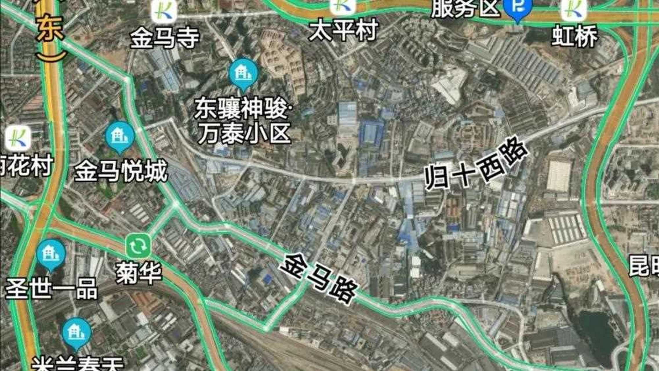 昆明凉亭片区启动开发  位于昆明主城区东部的凉亭片区开发.