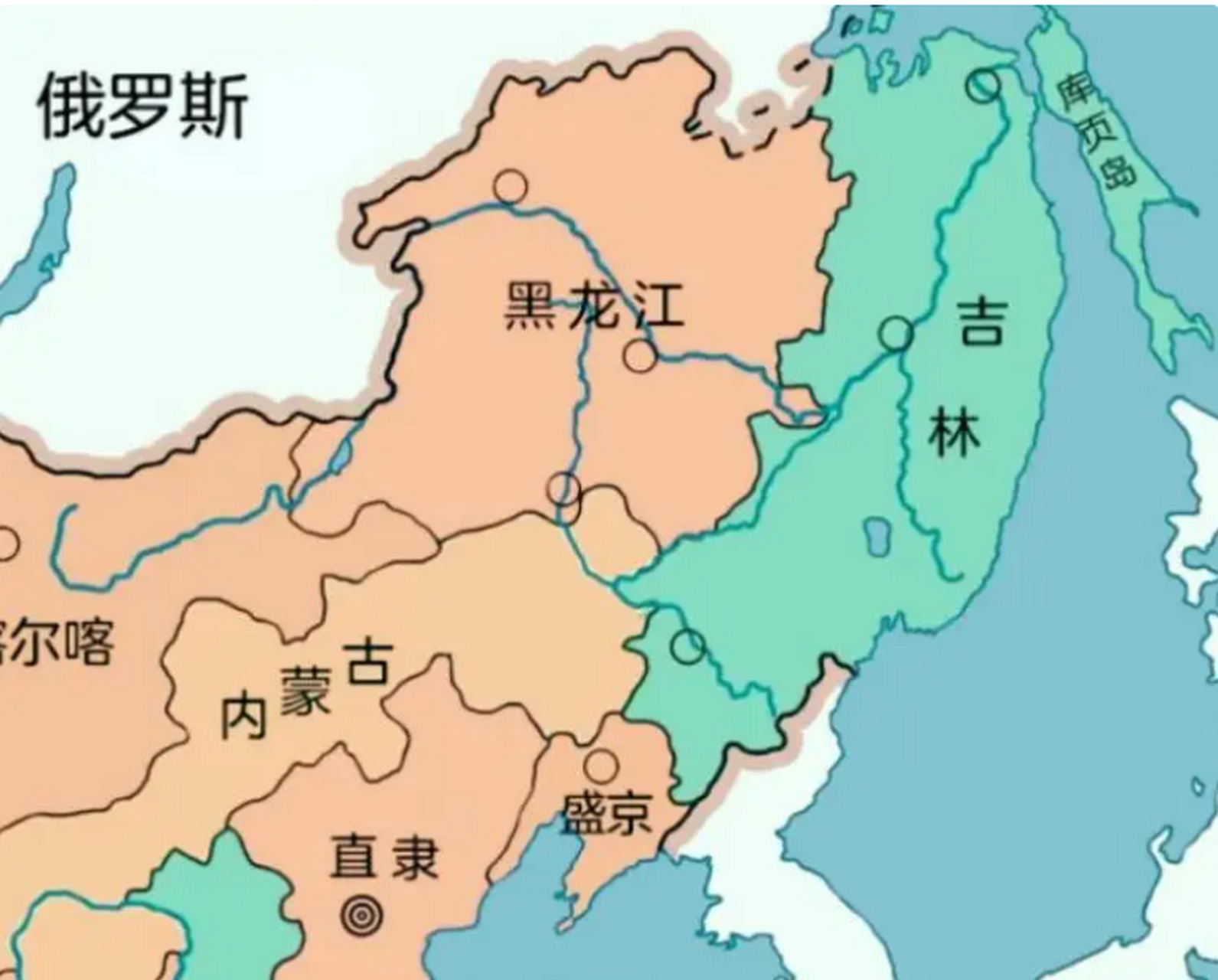 中国黑瞎子岛实际地图图片