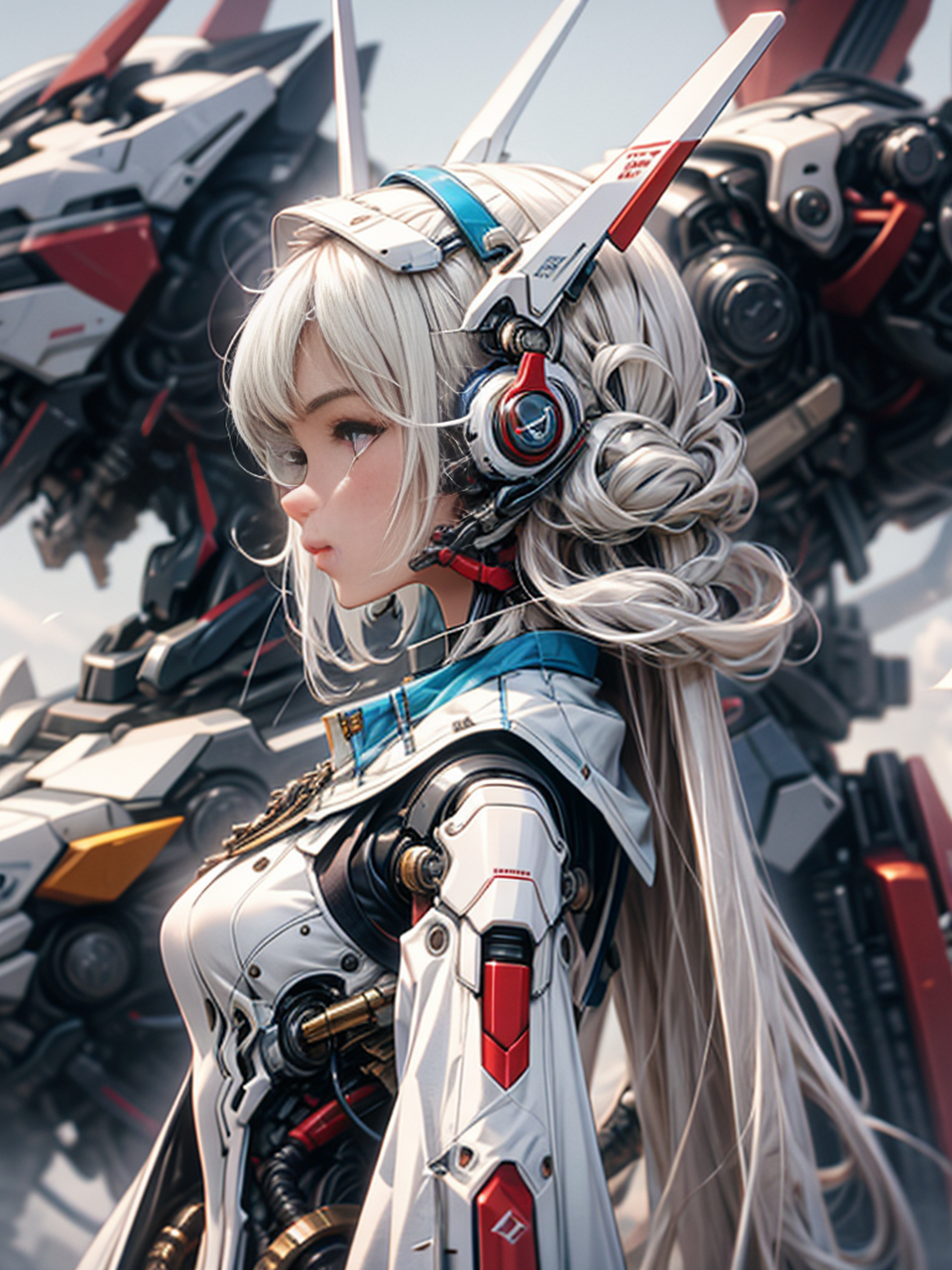 我喜欢的机甲少女#二次元机甲少女美图分享# #机甲少女