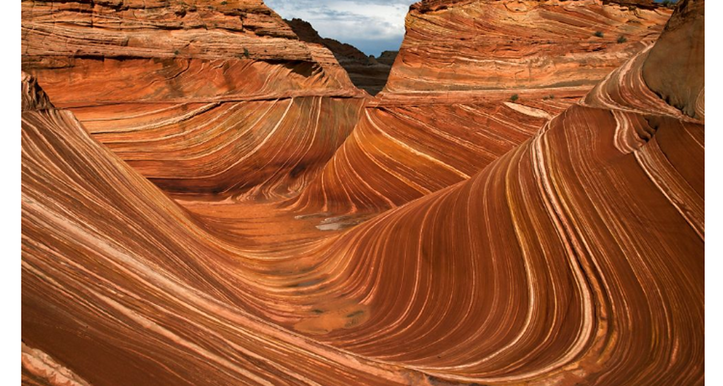 世界上最美的峡谷 美国亚利桑那州波涛谷 这里岩石是比较柔软的石英