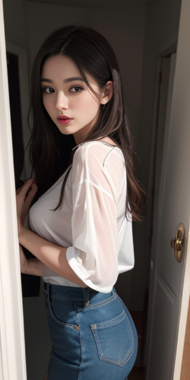 我从不吝啬晚安#ai绘画# #禁欲系# #极品身材