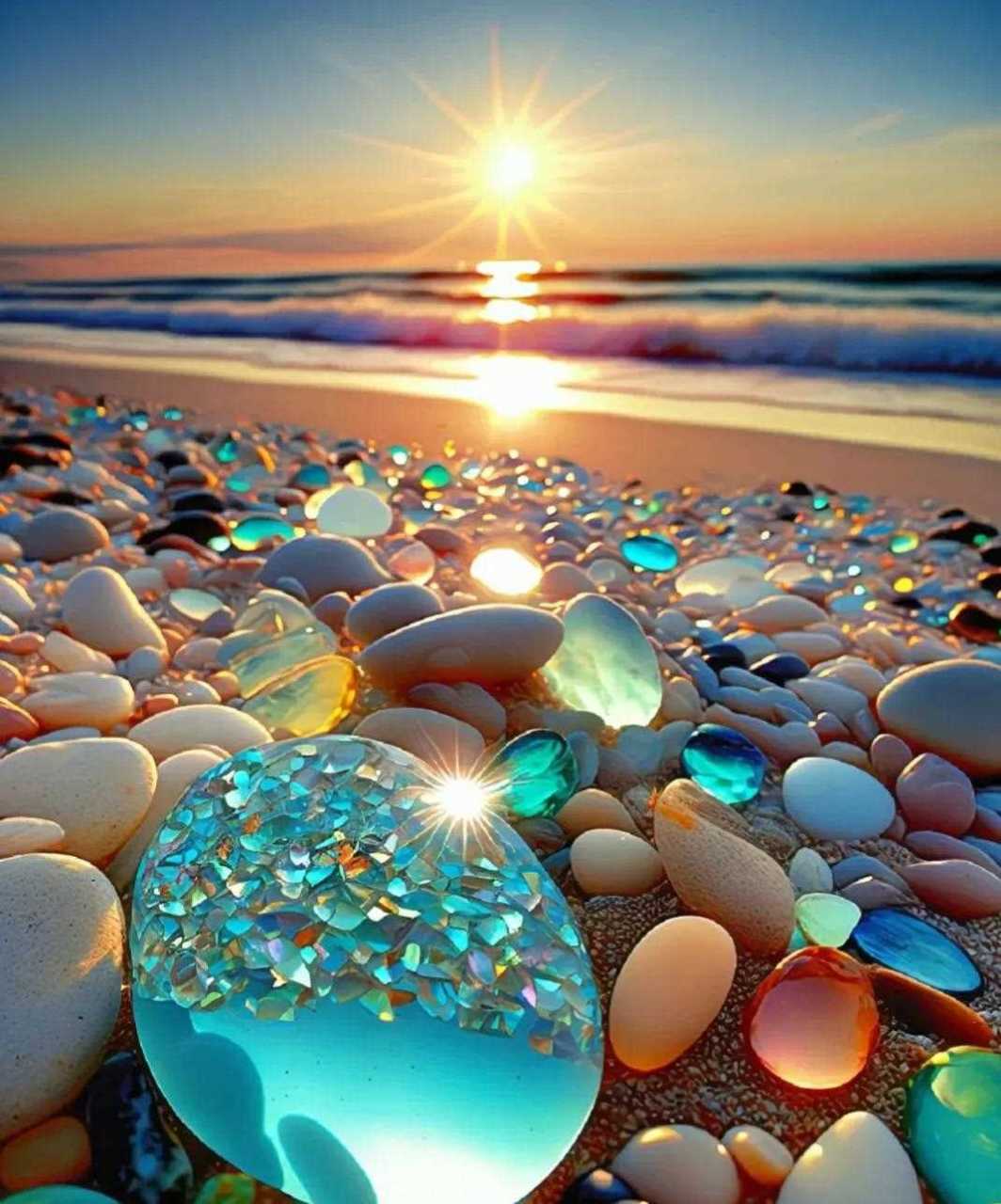 照亮你的心,美丽迷人的发光石[玫瑰]