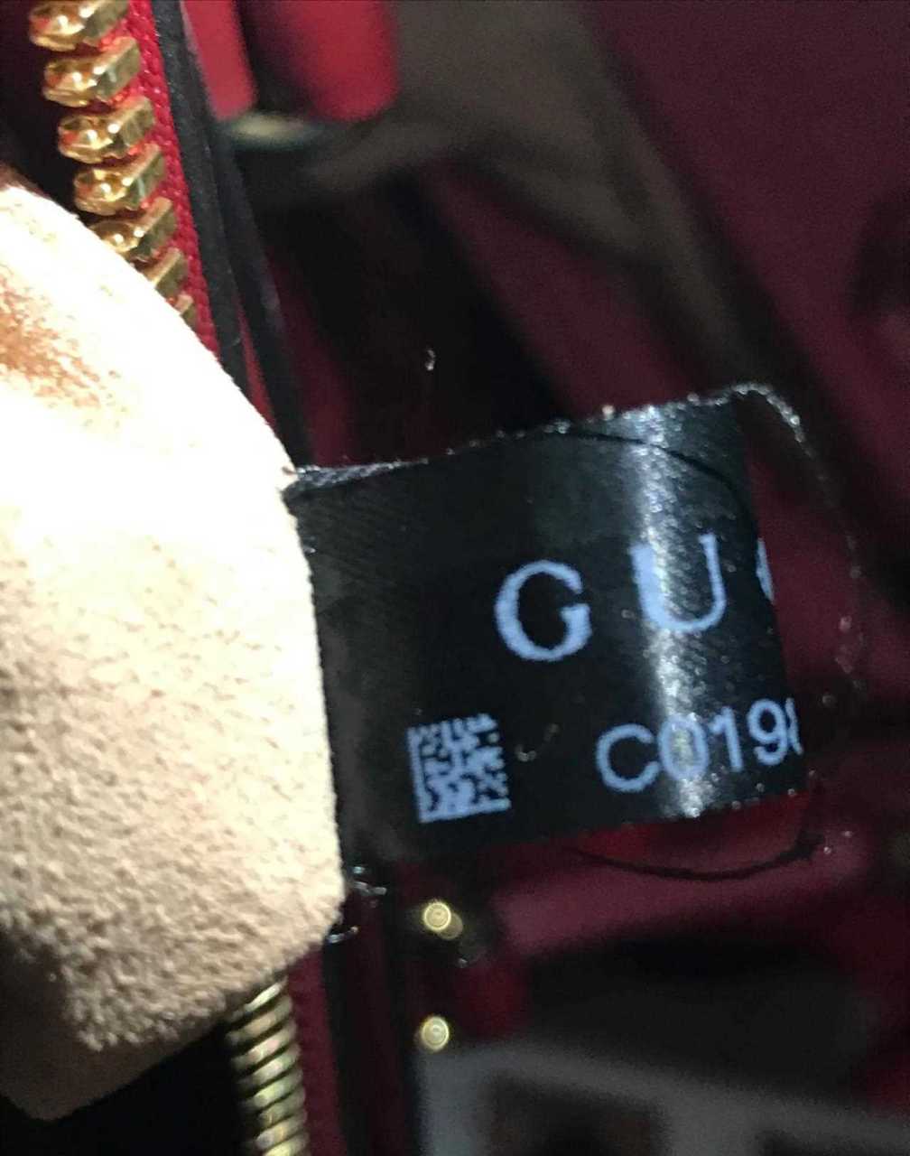 Gucci水洗标图片