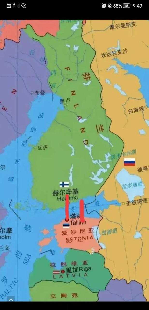如果芬兰和爱沙尼亚修个芬兰湾大桥,大鹅应该不会反对吧.