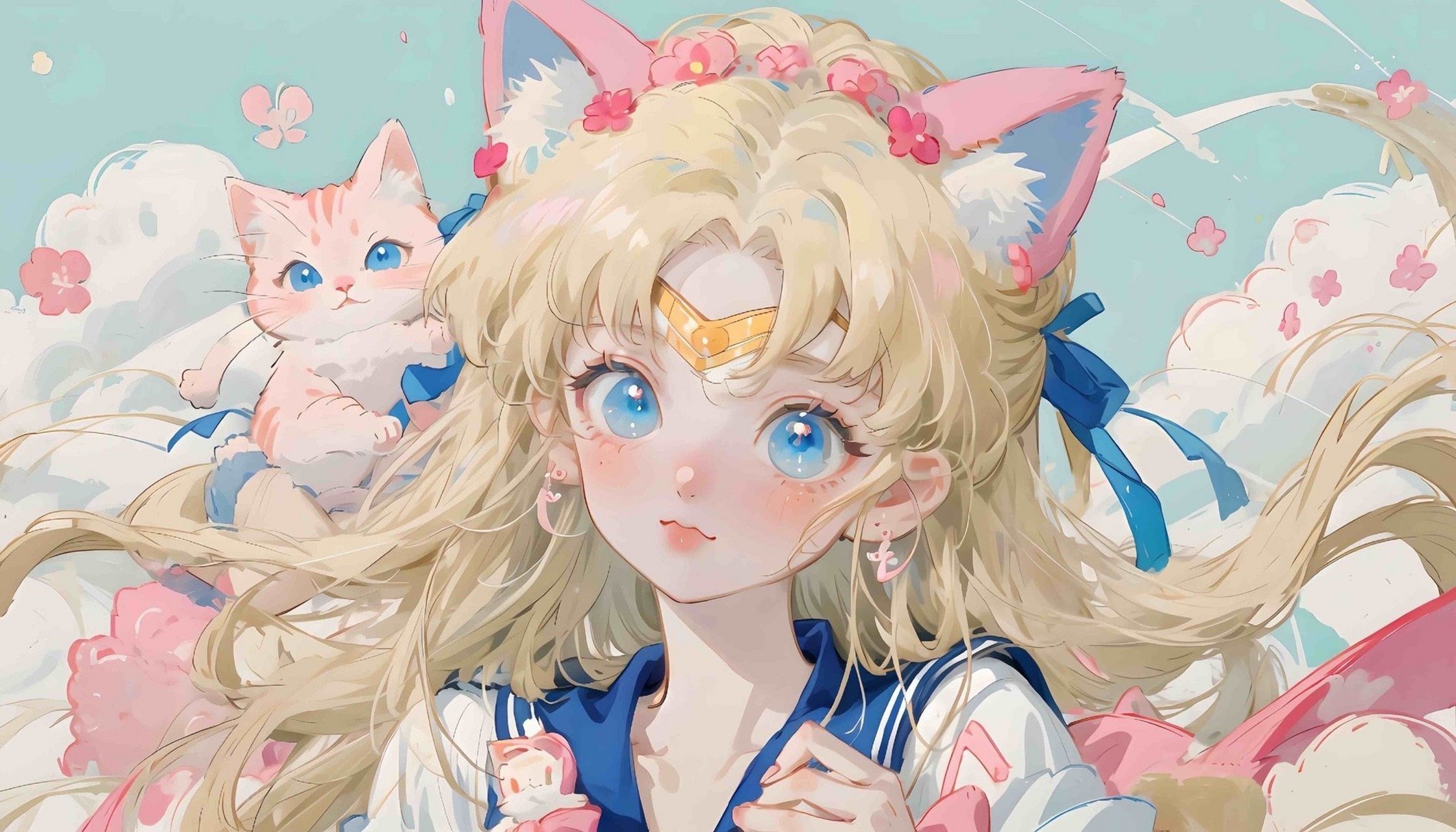 ai绘画# 美少女战士电脑壁纸分享推荐! 676767