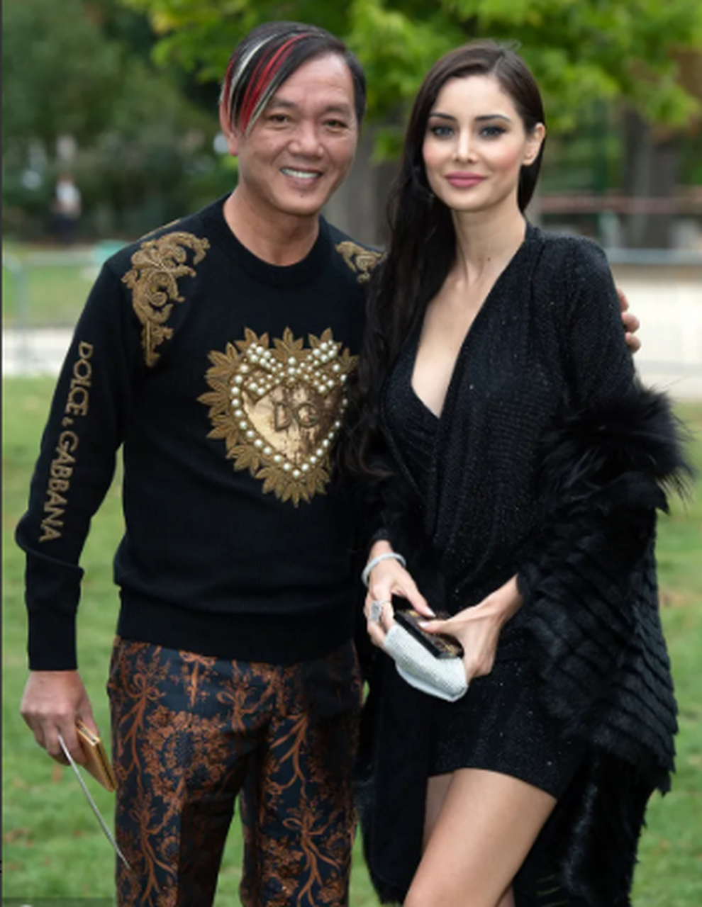 富商洪永时超模妻子!现实版的美女与野兽啊!